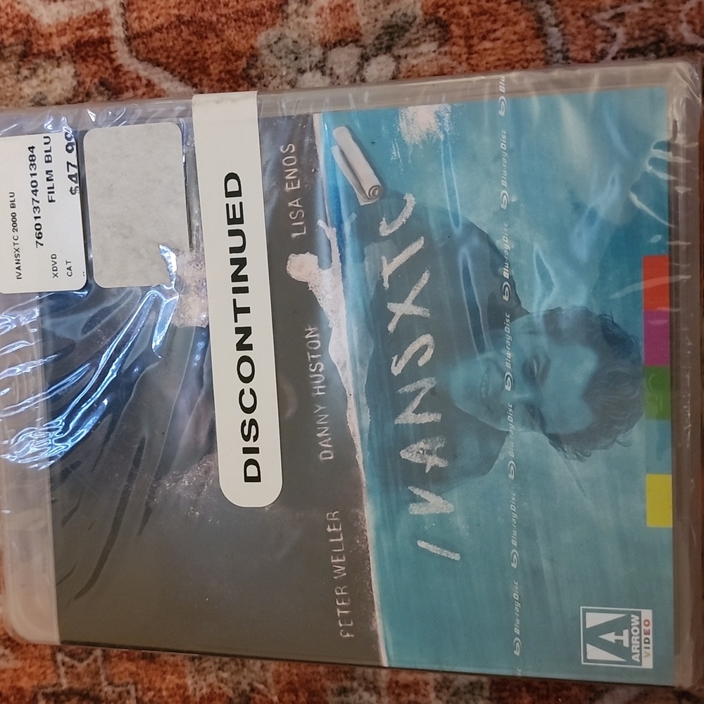 *sealed* Arrow Video Ivans xtc Boutique Blu Ray